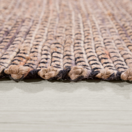 Vloerkleed VKW Natuurlijk  Ethno-stijl 'Minte' Beige