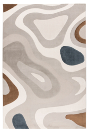 Vloerkleed Modern "Bergamo 2" Multikleur