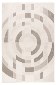 Vloerkleed Modern Geometrisch "Bergamo 3" Grijs