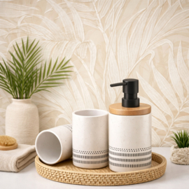 Dutch Wallcoverings Grace behang Tropical Palm Beige GR322102