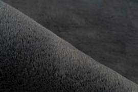 Vloerkleed Zacht Hoogpolig Organisch "Heaven" Graphite 160x230cm