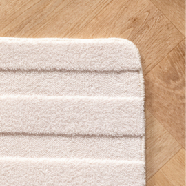 Vloerkleed VKW Scandinavisch 3D Effect 'Solune' Crème