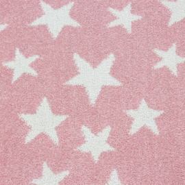 Kindervloerkleed VKW 'Kids Story Space Stars' Roze