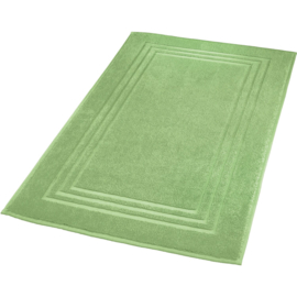 Kleine Wolke ECO LIVING Lodge Badstof vloerkleed Distel Groen 50 x 80 CM