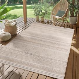 Vloerkleed VKW Grafisch Outdoor/Indoor 'Ozzie' Beige