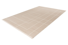 Vloerkleed Modern Scandinavisch Laagpolig "Elif" Beige