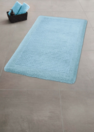 Kleine Wolke CLASSIC Net Badmat Opal Lichtblauw/Groen