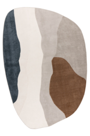 Vloerkleed Organisch "Livorno 2" Multikleur 160x230cm