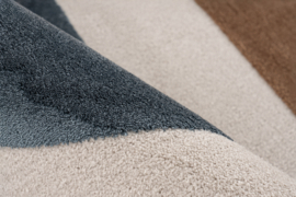 Vloerkleed Modern "Bergamo" Multikleur