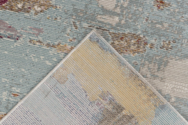 Vloerkleed Vintage Industrieel "Picasso 98" Multikleur