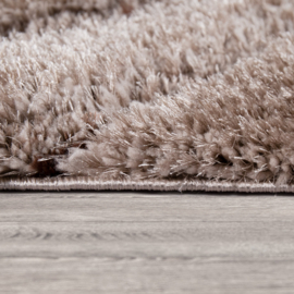 Vloerkleed VKW Hoogpolig 'Monica 3D' Beige