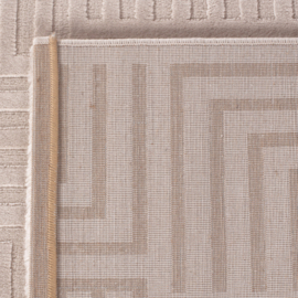 Vloerkleed VKW Scandinavisch 3D Effect 'Magnus' Beige