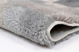 Kleine Wolke CLASSIC Caro Patchwork Badmat Antraciet