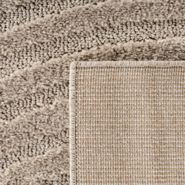 Vloerkleed VKW Scandinavisch 3D Effect 'Arcus' Beige