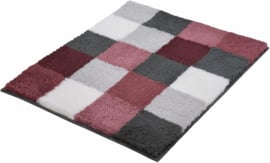 Kleine Wolke CLASSIC Caro Patchwork Badmat Bessenpaars