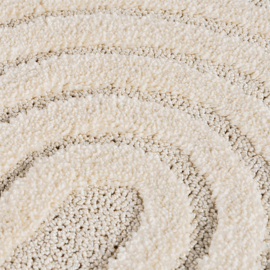 Vloerkleed VKW Scandinavisch 3D Effect 'Arcus' Crème