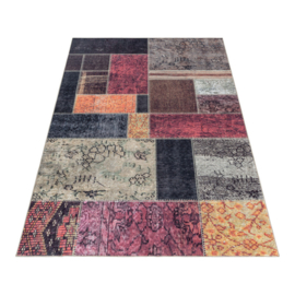 Vloerkleed VKW Patchwork 'Inaya' Multikleur