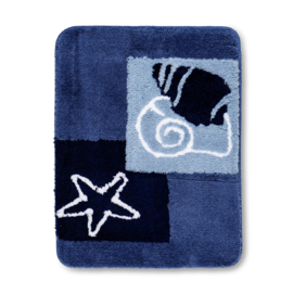 Kleine Wolke CLASSIC Seaworld Badmat Marine Blauw