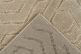 Vloerkleed Modern Scandinavisch Laagpolig "Amira" Beige