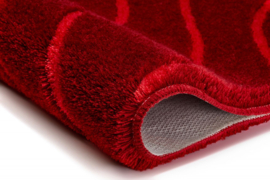 Kleine Wolke CLASSIC Tram Badmat Granaat Bordeaux Rood