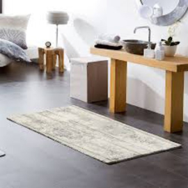 Kleine Wolke ECO LIVING Caracas Badmat Zilvergrijs