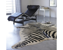 Koeienhuid Safari Collection Zebra 180x200cm