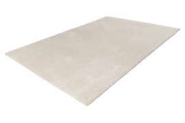Vloerkleed Duurzaam Shaggy Hoogpolig "Glamour" Ivory