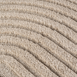 Vloerkleed VKW Scandinavisch 3D Effect 'Arcus' Beige