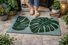 Kokos Schoonloopmat VKW 'Billy 702' Groen