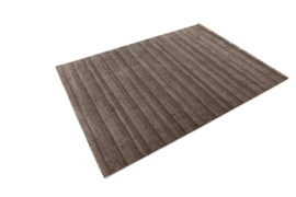 Vloerkleed Laagpolig Effen "Palma" Taupe