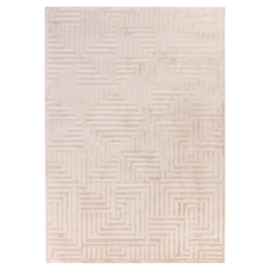 Vloerkleed VKW Scandinavisch 3D Effect 'Magnus' Beige