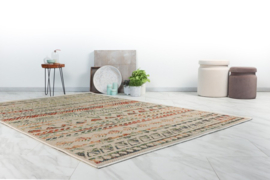 Vloerkleed Grafisch Outdoor/Indoor "Capri 5" Multikleur