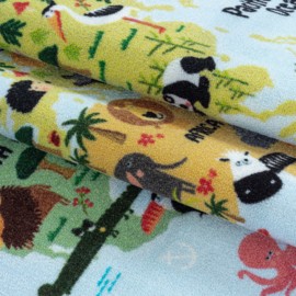 Kindervloerkleed VKW 'Kids Story Atlas' Blauw