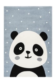 Kindervloerkleed VKW 'Kids Story Panda' Blauw