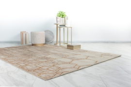 Vloerkleed Modern 3D Effect "Marmaris" Beige