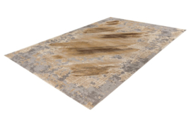 Vloerkleed Industrieel Abstract "Monet 3" Beige