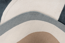 Vloerkleed Organisch "Livorno" Multikleur 160x230cm