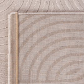 Vloerkleed VKW Modern 3D Effect 'Odin' Beige