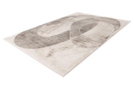 Vloerkleed Modern Geometrisch "Modena 2" Grijs