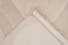 Vloerkleed Modern "Bergamo 2" Beige