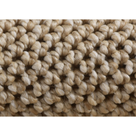 Vloerkleed VKW Laagpolig Effen 'Lucy' Beige