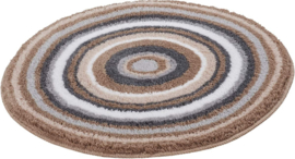 Kleine Wolke CLASSIC Mandala Badmat Taupe