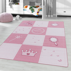 Speelvloerkleed  VKW 'Kids Story Royalty' Roze