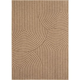Vloerkleed VKW Modern Outdoor/Indoor 'Aray' Beige