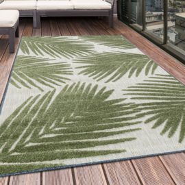 Vloerkleed VKW Industrieel Outdoor/Indoor 'Nani' Groen