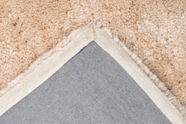 Vloerkleed Shaggy Hoogpolig "Cloud" Zand Beige