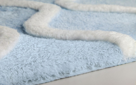 Kleine Wolke CLASSIC Piana Badmat Lichtblauw