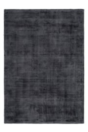 Vloerkleed VKW Viscose Effen 'Premium' Graphite