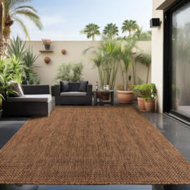 Vloerkleed VKW Industrieel Outdoor/Indoor 'Levu' Koper