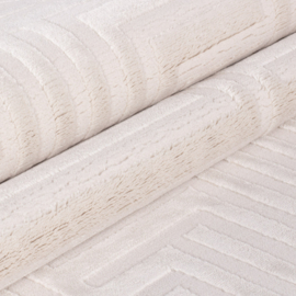 Vloerkleed VKW Scandinavisch 3D Effect 'Magnus' Crème